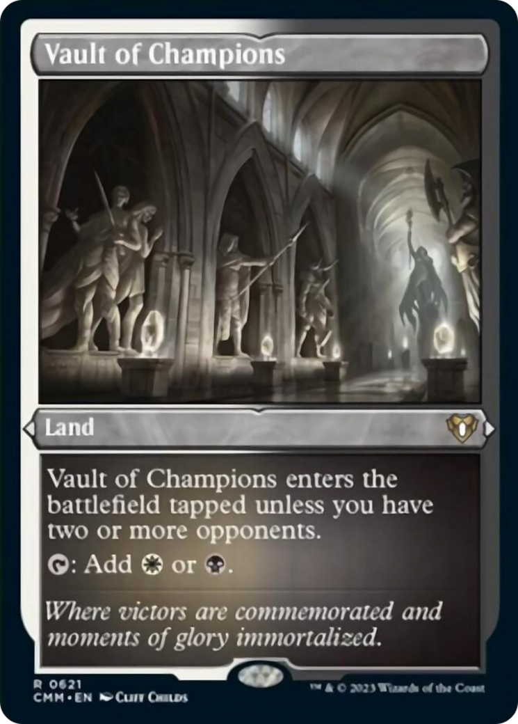 Vault of Champions (Foil Etched) [Commander Masters] | Exor Games Dartmouth