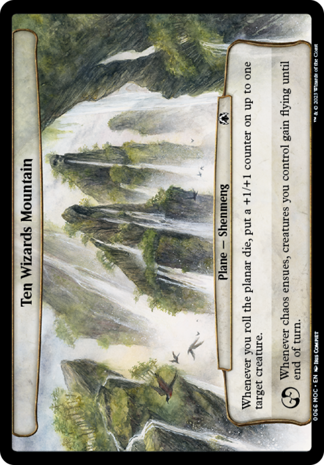 Ten Wizards Mountain [March of the Machine Commander] | Exor Games Dartmouth