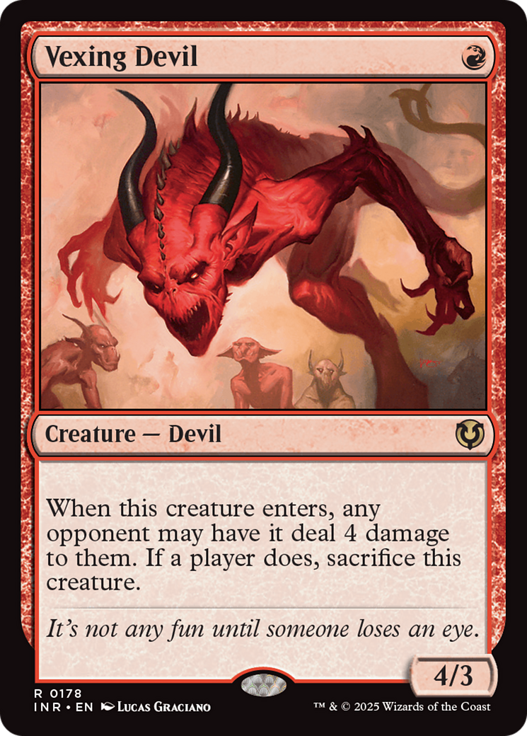 Vexing Devil [Innistrad Remastered] | Exor Games Dartmouth