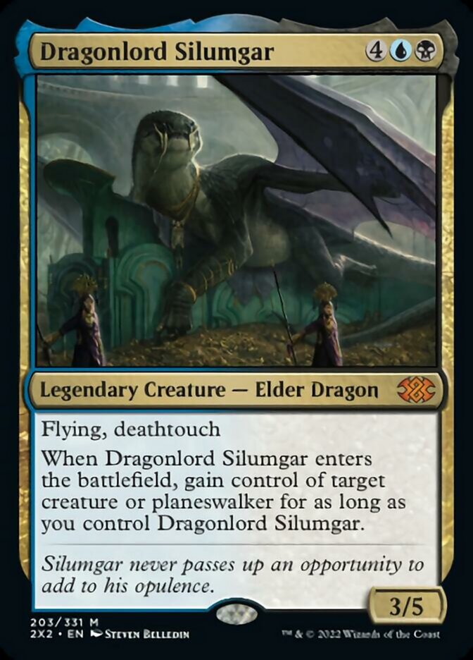 Dragonlord Silumgar [Double Masters 2022] | Exor Games Dartmouth