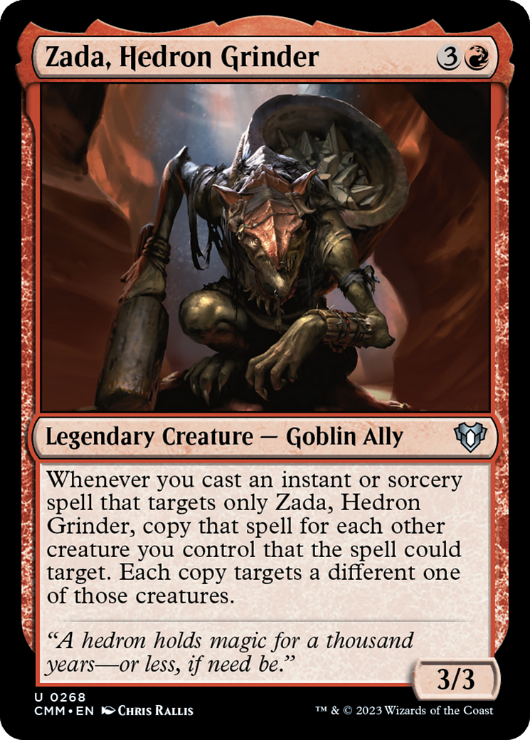 Zada, Hedron Grinder [Commander Masters] | Exor Games Dartmouth