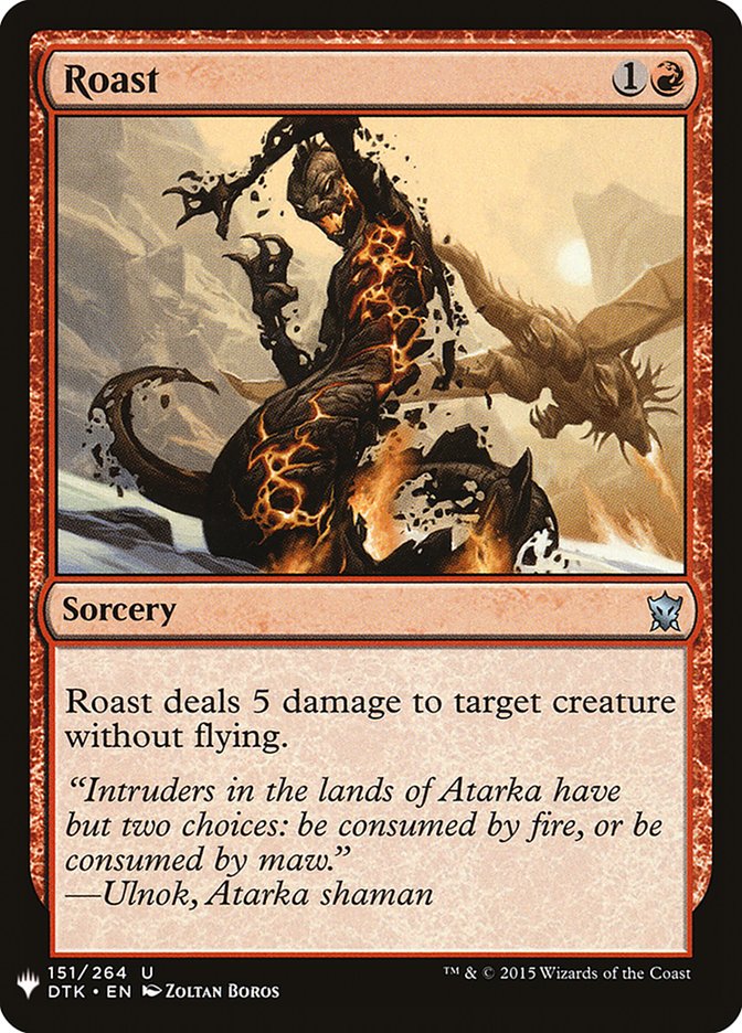 Roast [Mystery Booster] | Exor Games Dartmouth