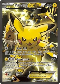 Pikachu EX (XY124) (Jumbo Card) [XY: Black Star Promos] | Exor Games Dartmouth