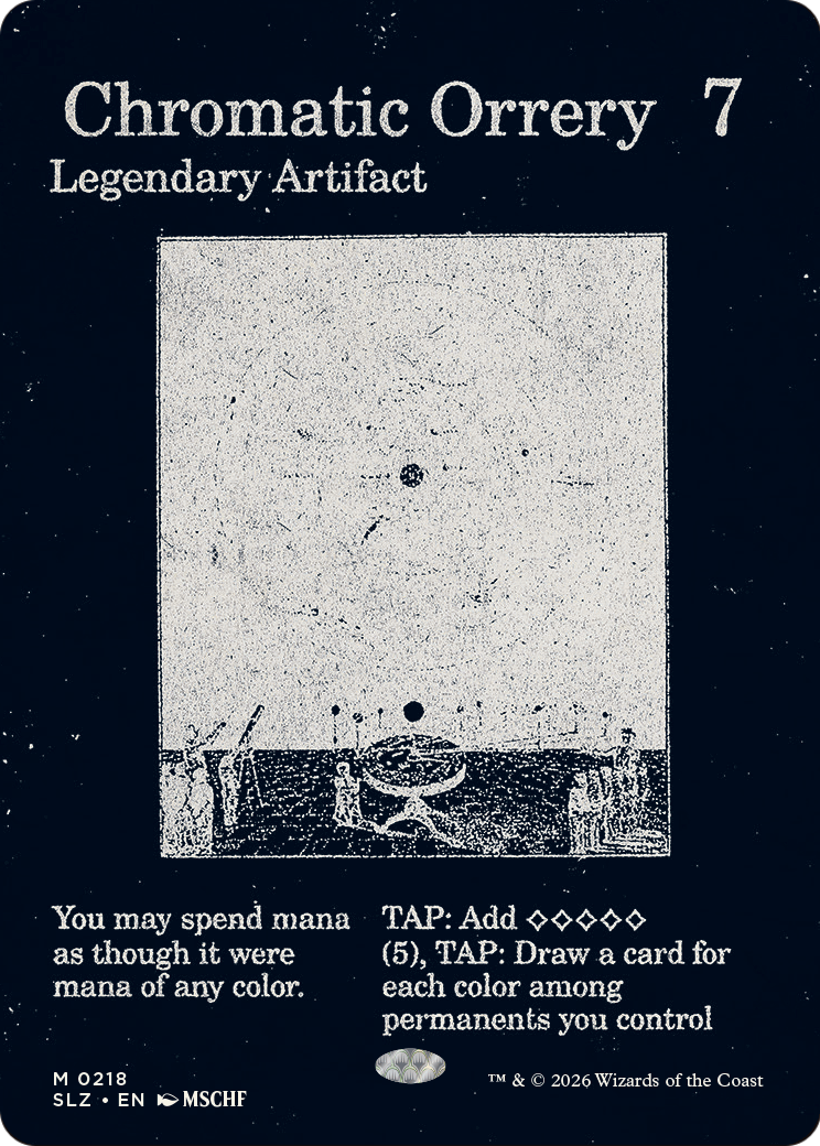 Chromatic Orrery (0218) [Secret Lair x MSCHF: The Zeta Set] | Exor Games Dartmouth