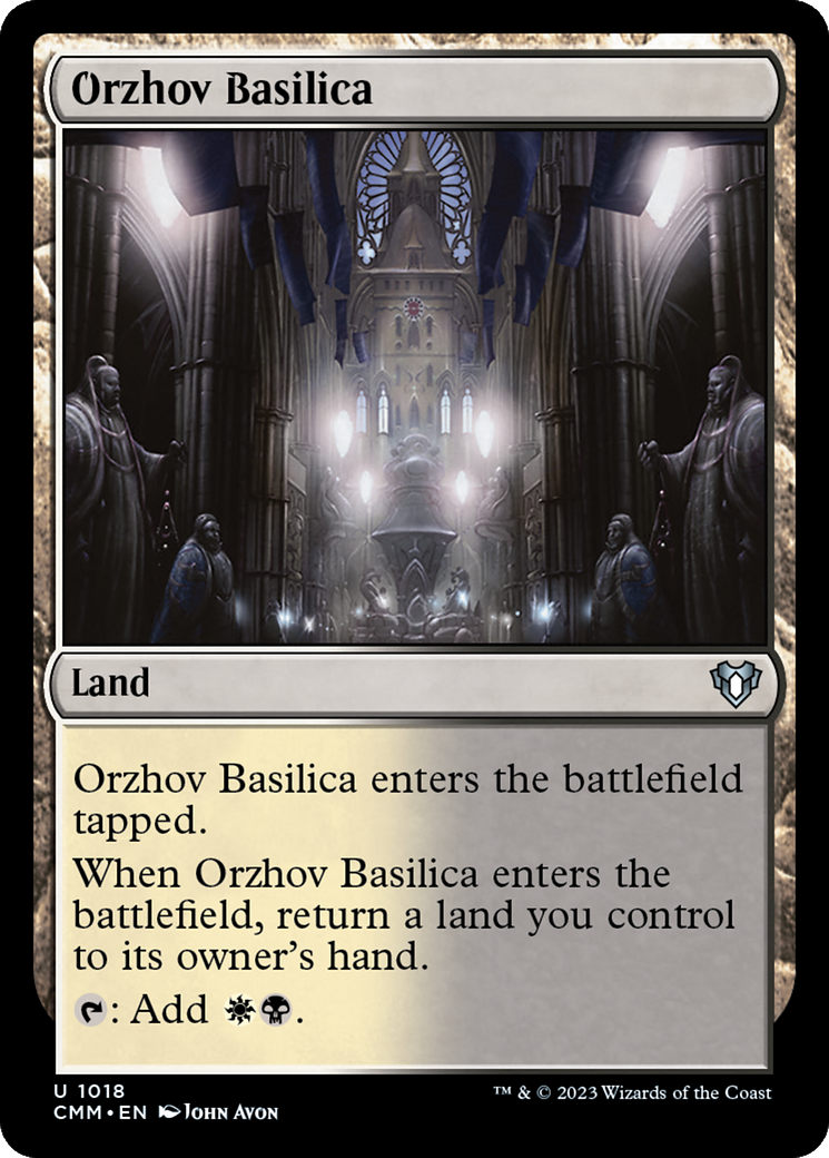Orzhov Basilica [Commander Masters] | Exor Games Dartmouth