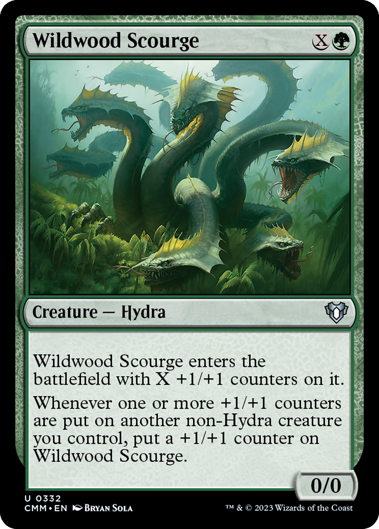 Wildwood Scourge [Commander Masters] | Exor Games Dartmouth