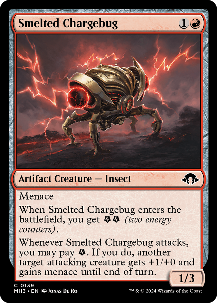 Smelted Chargebug [Modern Horizons 3] | Exor Games Dartmouth