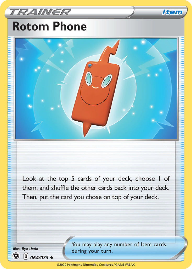 Rotom Phone (064/073) [Sword & Shield: Champion's Path] | Exor Games Dartmouth