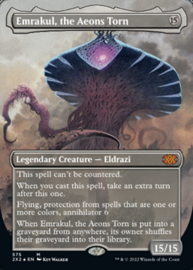 Emrakul, the Aeons Torn (Textured Foil) [Double Masters 2022] | Exor Games Dartmouth