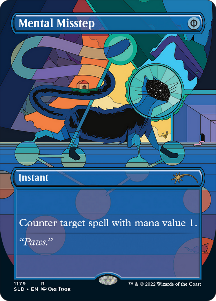 Mental Misstep (Borderless) [Secret Lair Drop Series] | Exor Games Dartmouth