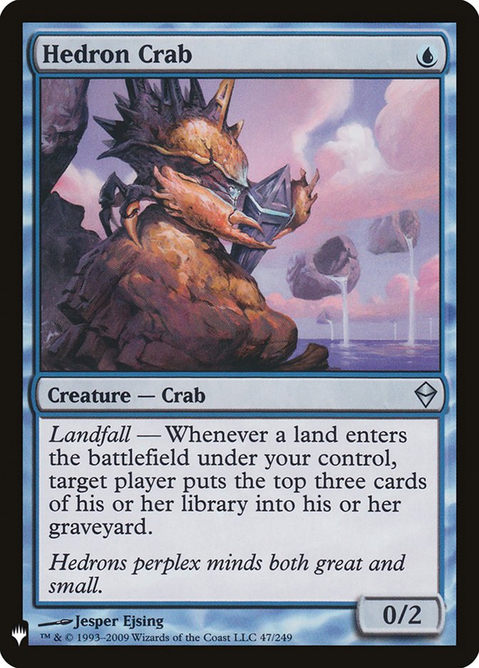 Hedron Crab [Mystery Booster] | Exor Games Dartmouth