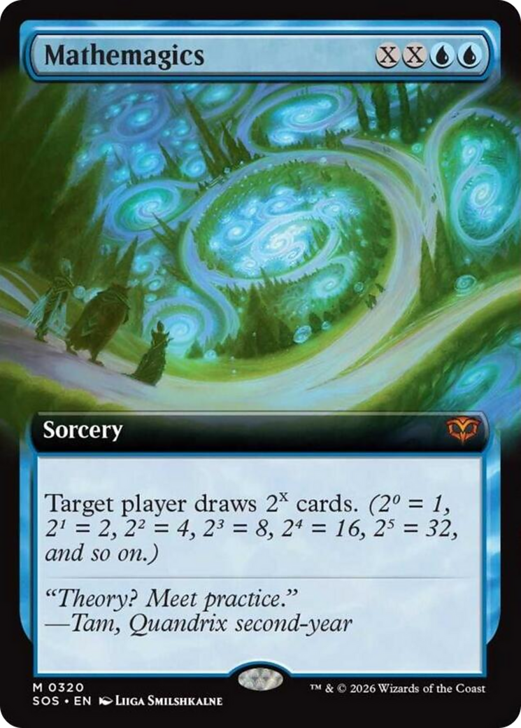Mathemagics (Extended Art) [Secrets of Strixhaven] | Exor Games Dartmouth
