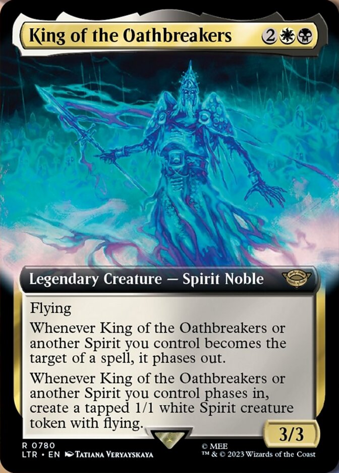 King of the Oathbreakers (Extended Art) (Surge Foil) [The Lord of the Rings: Tales of Middle-Earth] | Exor Games Dartmouth