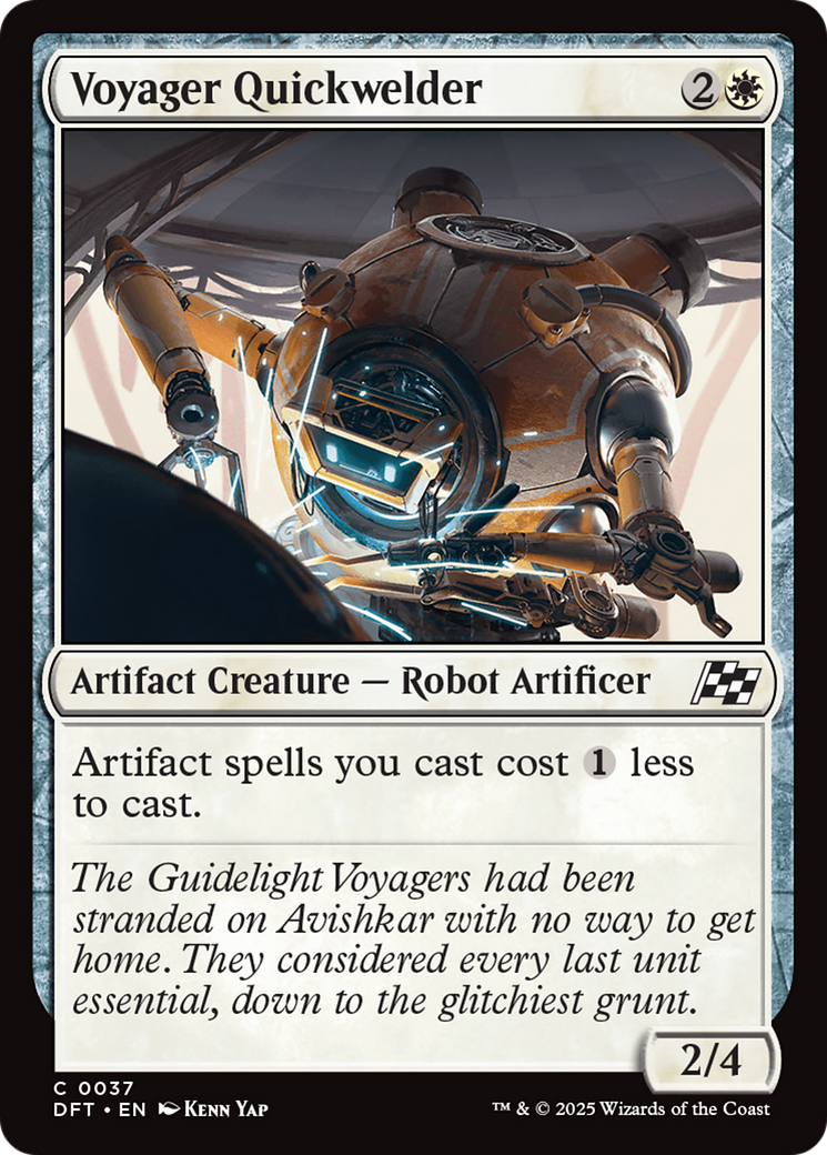 Voyager Quickwelder [Aetherdrift] | Exor Games Dartmouth
