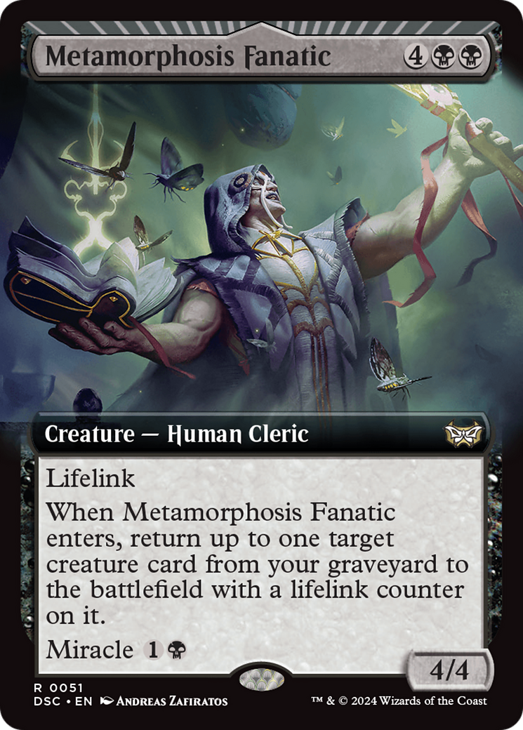 Metamorphosis Fanatic (Extended Art) [Duskmourn: House of Horror Commander] | Exor Games Dartmouth