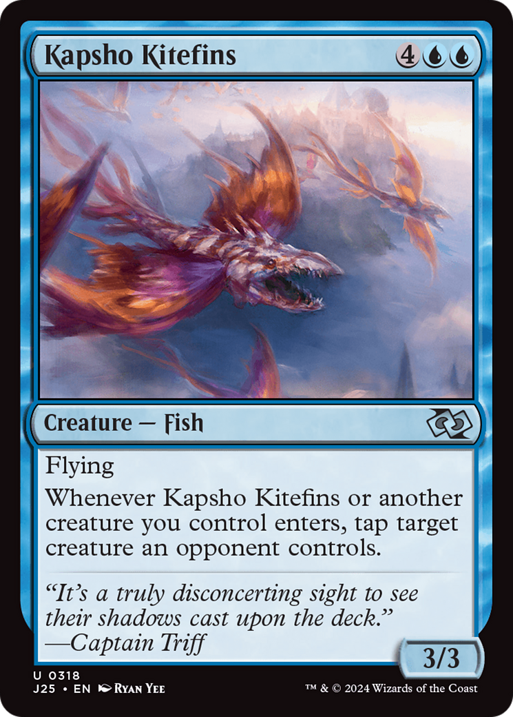 Kapsho Kitefins [Foundations Jumpstart] | Exor Games Dartmouth