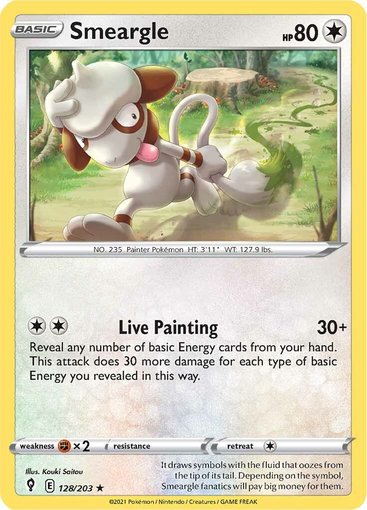 Smeargle (128/203) [Sword & Shield: Evolving Skies] | Exor Games Dartmouth