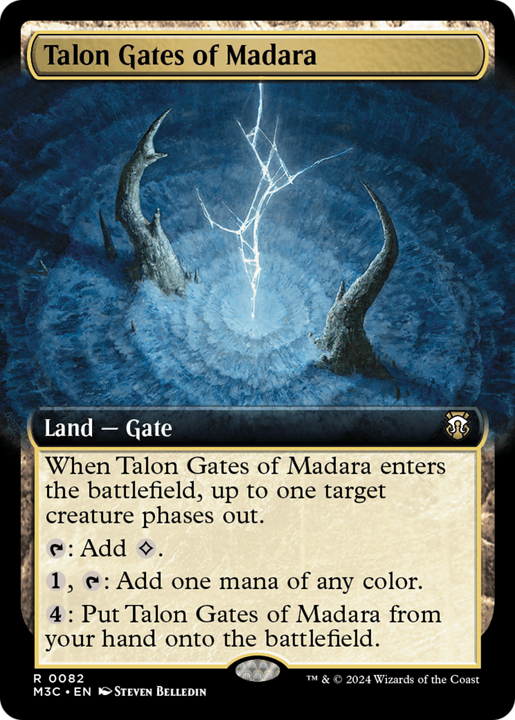 Talon Gates of Madara (Extended Art) (Ripple Foil) [Modern Horizons 3 Commander] | Exor Games Dartmouth