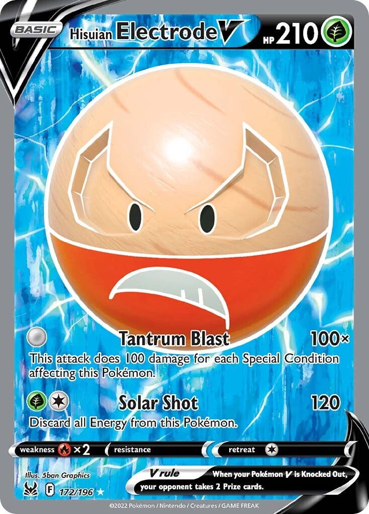 Hisuian Electrode V (172/196) [Sword & Shield: Lost Origin] | Exor Games Dartmouth