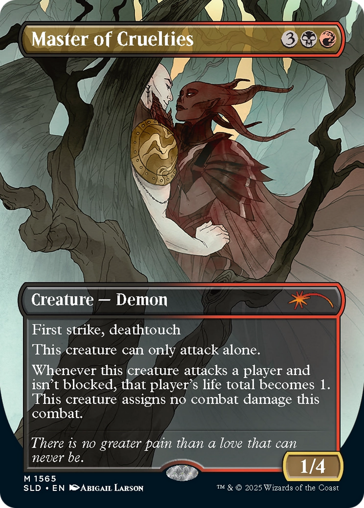 Master of Cruelties (Rainbow Foil) [Secret Lair Drop Series] | Exor Games Dartmouth