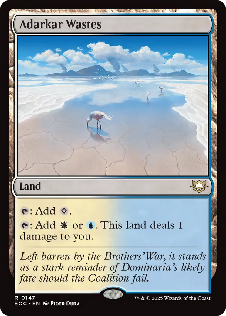 Adarkar Wastes [Edge of Eternities Commander] | Exor Games Dartmouth