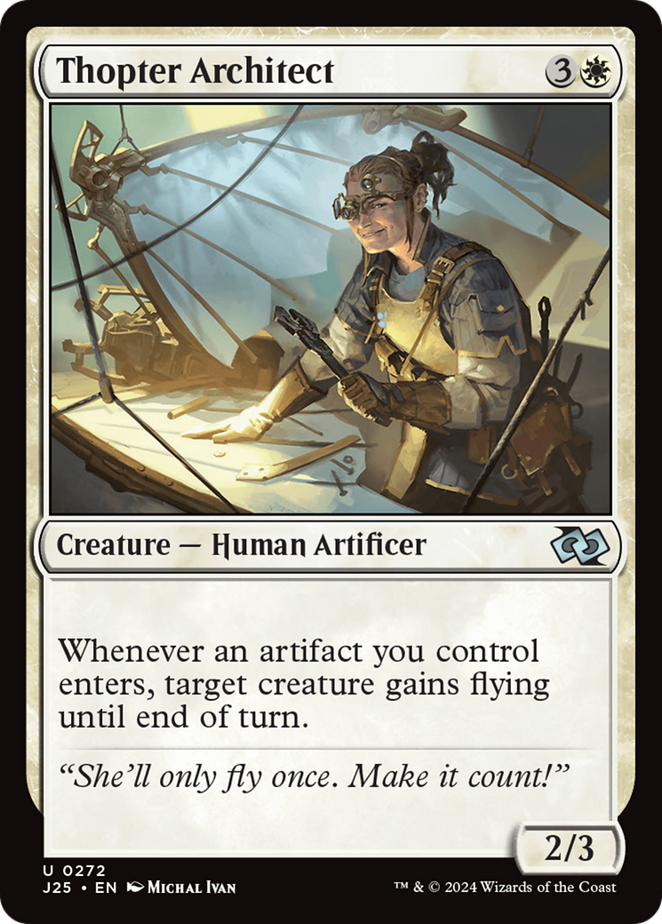 Thopter Architect [Foundations Jumpstart] | Exor Games Dartmouth