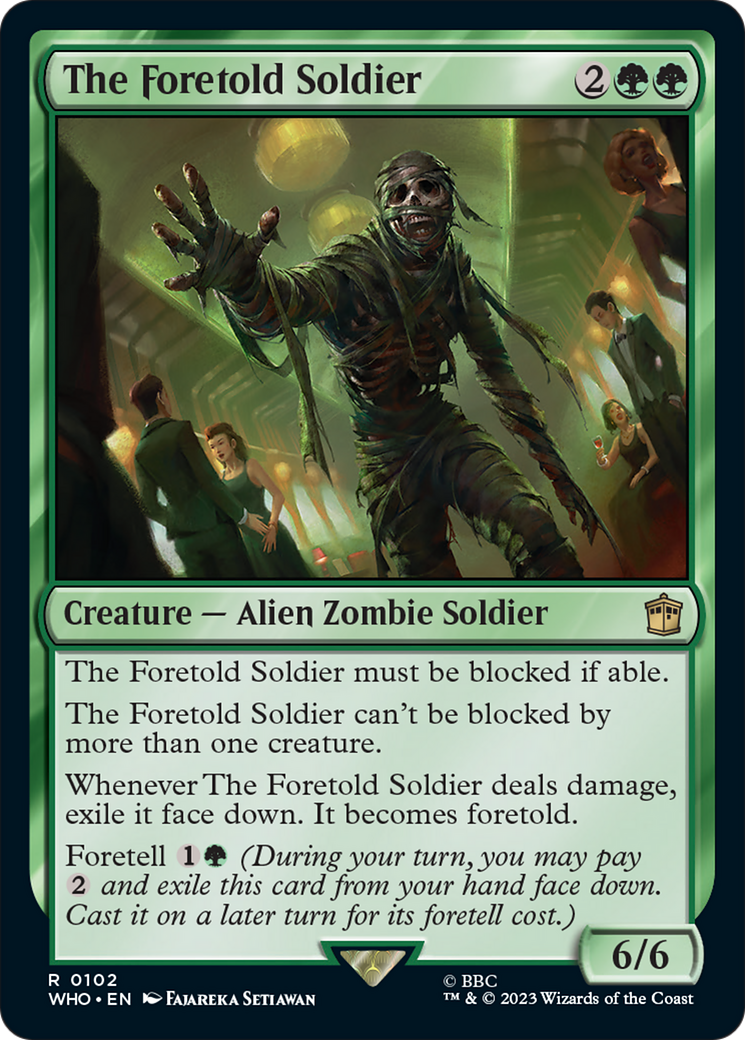 The Foretold Soldier [Doctor Who] | Exor Games Dartmouth