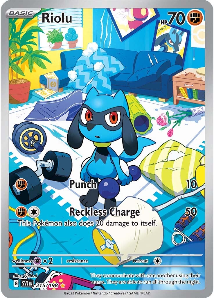 Riolu (215/198) [Scarlet & Violet: Base Set] | Exor Games Dartmouth