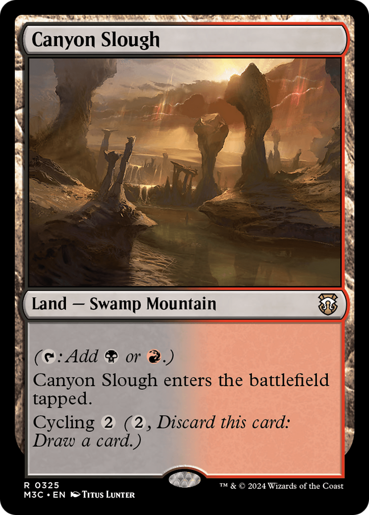 Canyon Slough [Modern Horizons 3 Commander] | Exor Games Dartmouth