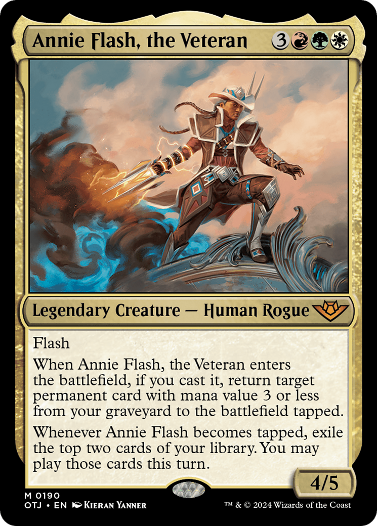 Annie Flash, the Veteran [Outlaws of Thunder Junction] | Exor Games Dartmouth