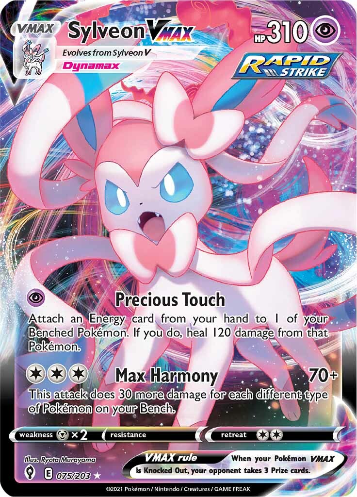 Sylveon VMAX (075/203) [Sword & Shield: Evolving Skies] | Exor Games Dartmouth