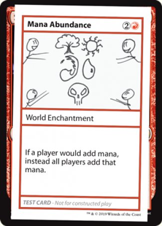 Mana Abundance (2021 Edition) [Mystery Booster Playtest Cards] | Exor Games Dartmouth