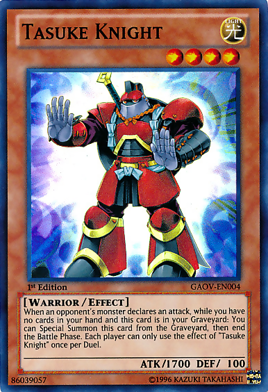 Tasuke Knight [GAOV-EN004] Super Rare | Exor Games Dartmouth
