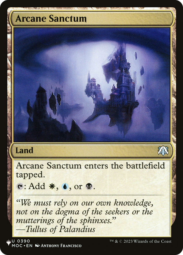 Arcane Sanctum (MOC) [The List] | Exor Games Dartmouth