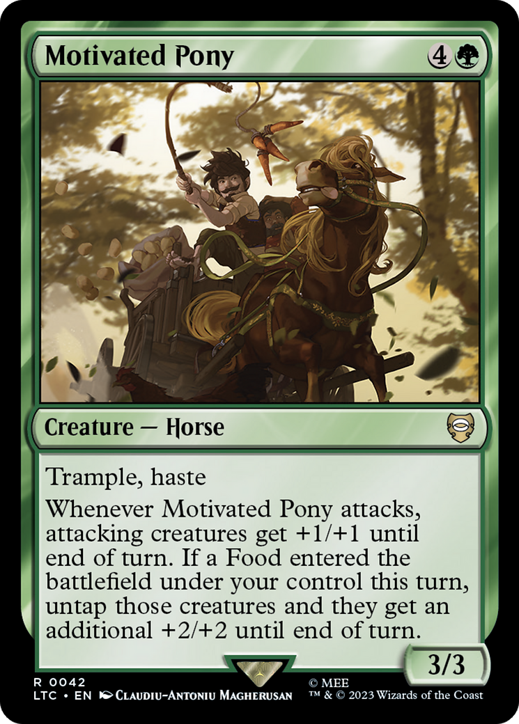 Motivated Pony [The Lord of the Rings: Tales of Middle-Earth Commander] | Exor Games Dartmouth
