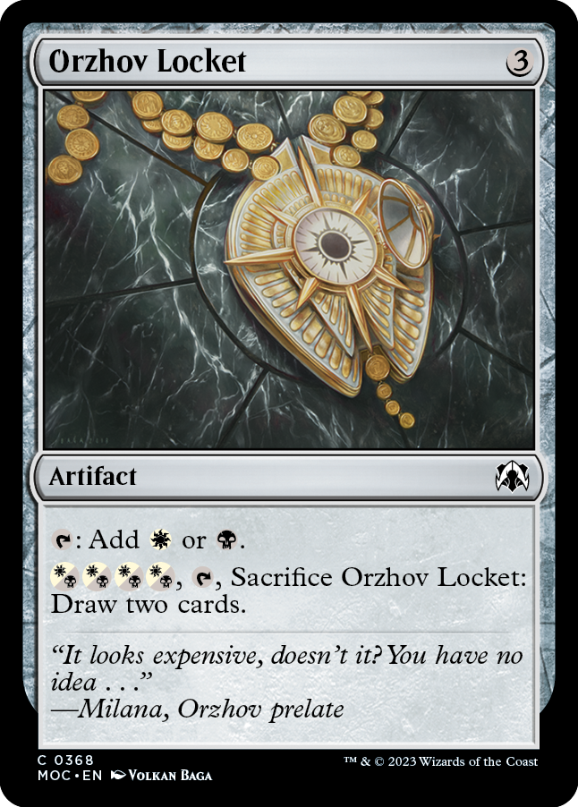 Orzhov Locket [March of the Machine Commander] | Exor Games Dartmouth