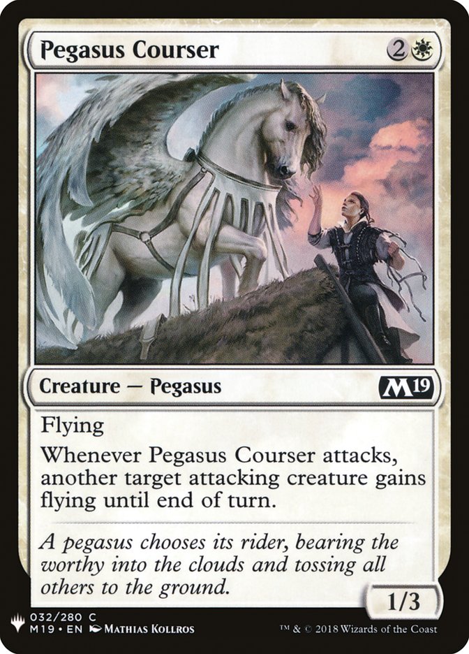 Pegasus Courser [Mystery Booster] | Exor Games Dartmouth