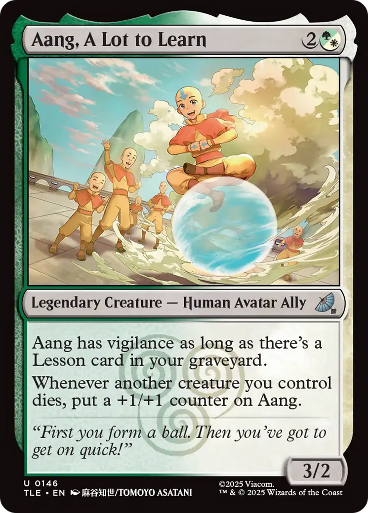 Aang, A Lot to Learn [Avatar: The Last Airbender: Eternal-Legal] | Exor Games Dartmouth