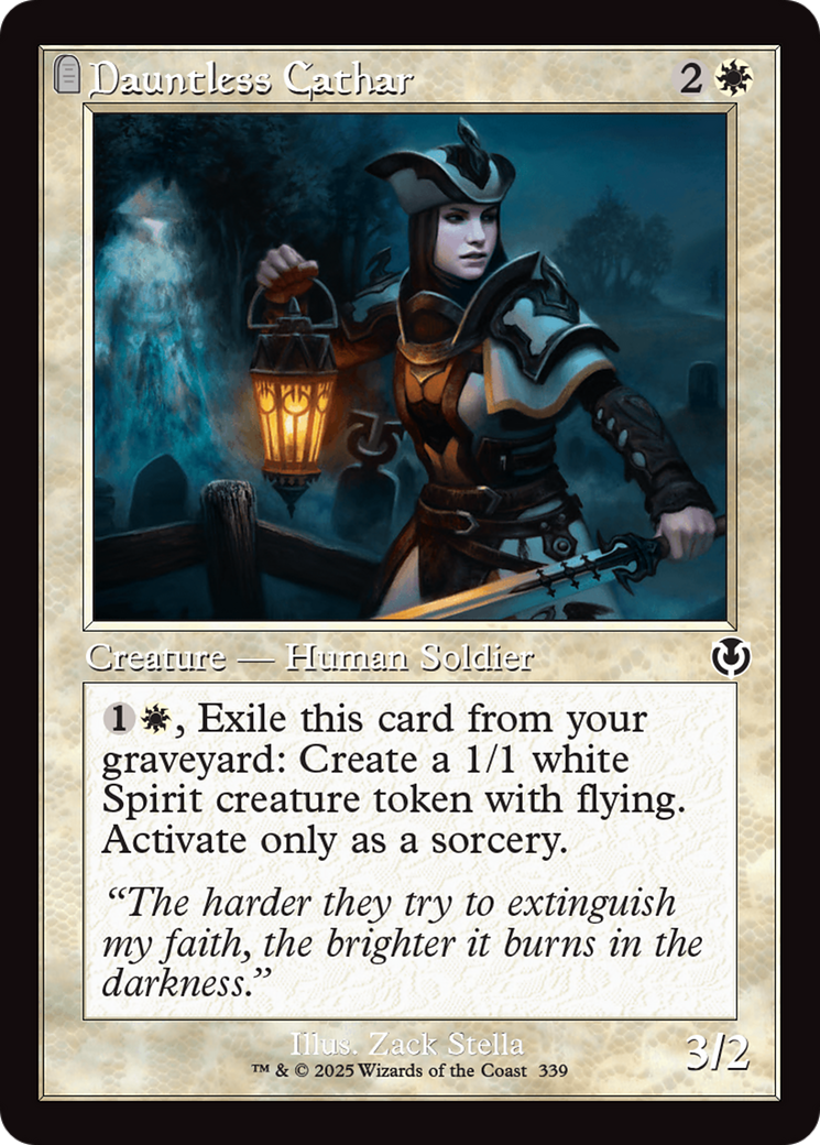 Dauntless Cathar (Retor Frame) [Innistrad Remastered] | Exor Games Dartmouth