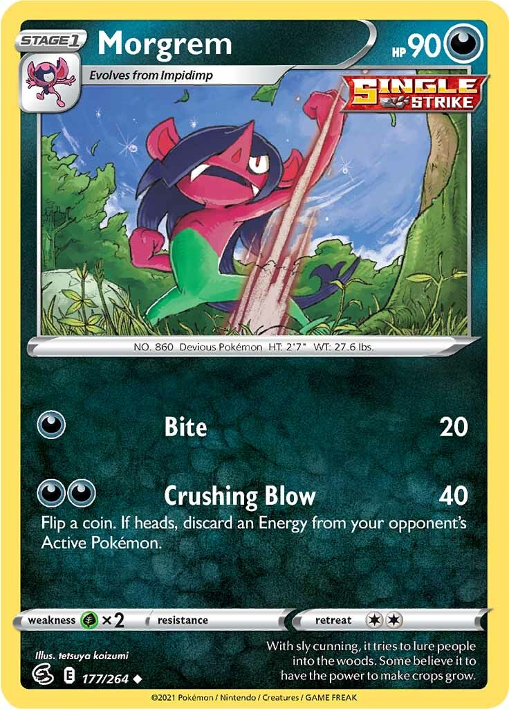 Morgrem (177/264) [Sword & Shield: Fusion Strike] | Exor Games Dartmouth