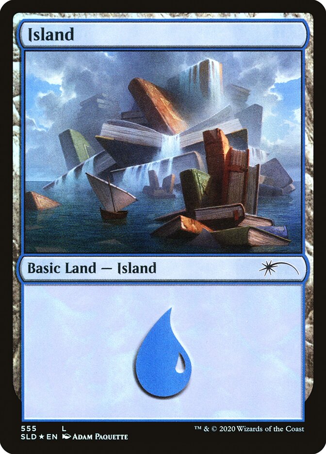 Island (Well Read) (555) [Secret Lair Drop Promos] | Exor Games Dartmouth