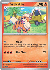 Growlithe (031/198) [Scarlet & Violet: Base Set] | Exor Games Dartmouth