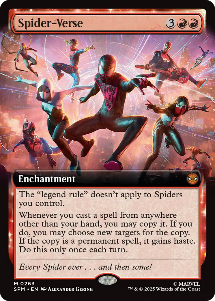 Spider-Verse (Extended Art) [Marvel's Spider-Man] | Exor Games Dartmouth