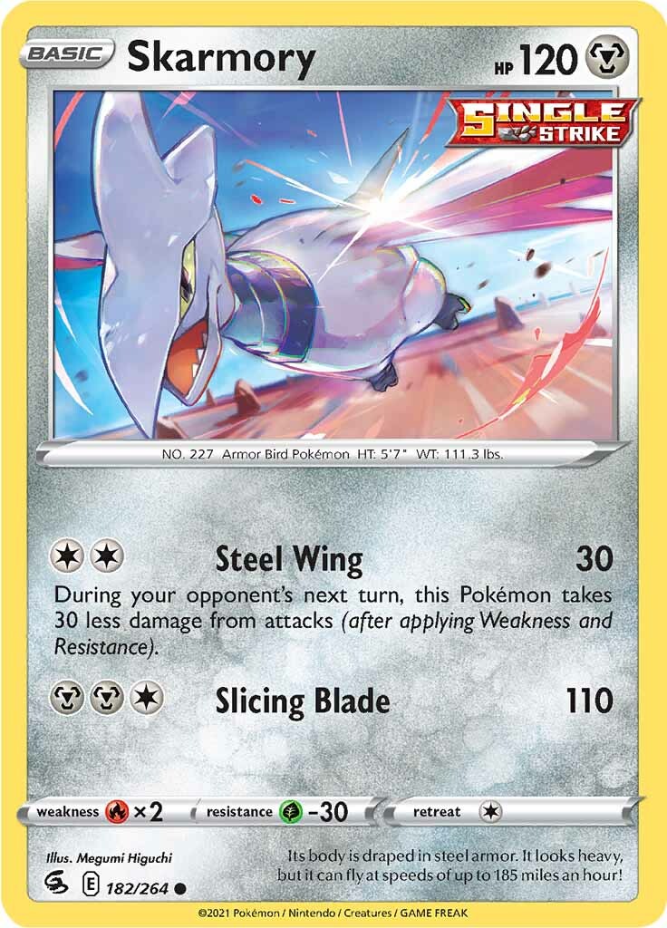 Skarmory (182/264) [Sword & Shield: Fusion Strike] | Exor Games Dartmouth