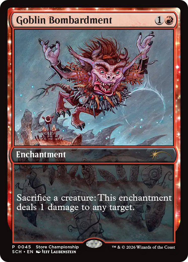 Goblin Bombardment [Store Championships 2026] | Exor Games Dartmouth