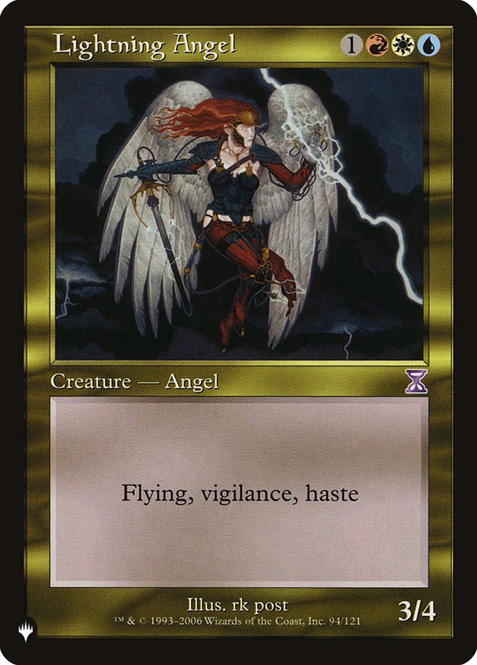 Lightning Angel [The List] | Exor Games Dartmouth