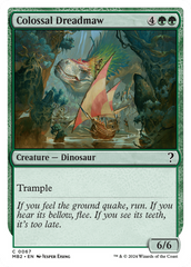 Colossal Dreadmaw (White Border) [Mystery Booster 2] | Exor Games Dartmouth