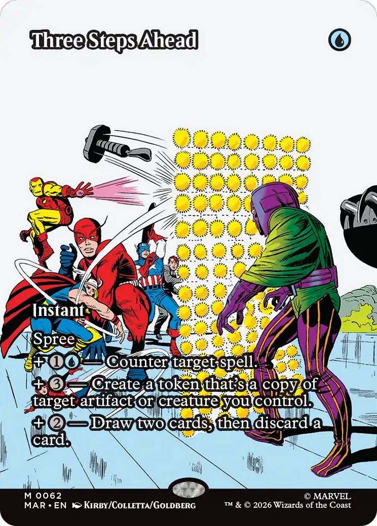 Three Steps Ahead (Borderless) [Marvel Universe: Eternal-Legal] | Exor Games Dartmouth