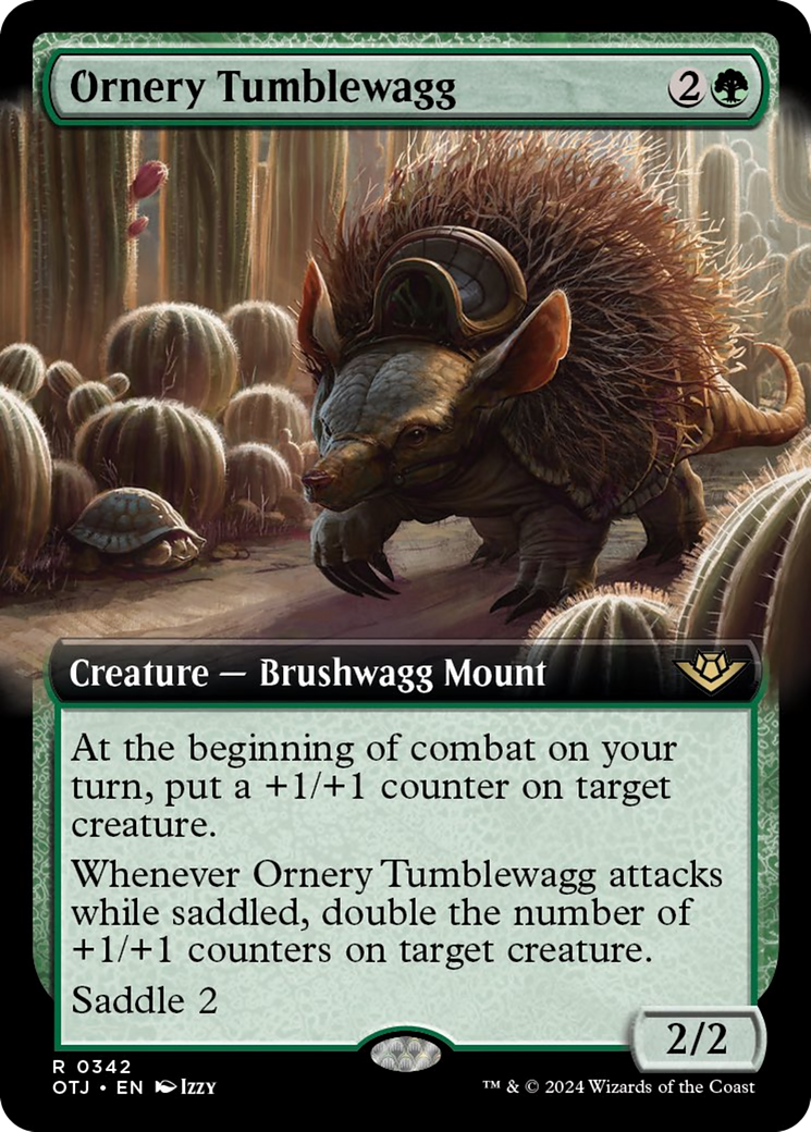 Ornery Tumblewagg (Extended Art) [Outlaws of Thunder Junction] | Exor Games Dartmouth