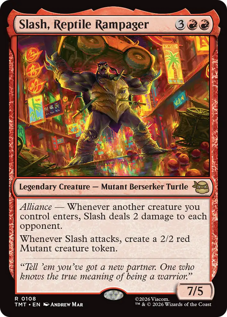 Slash, Reptile Rampager [Teenage Mutant Ninja Turtles] | Exor Games Dartmouth